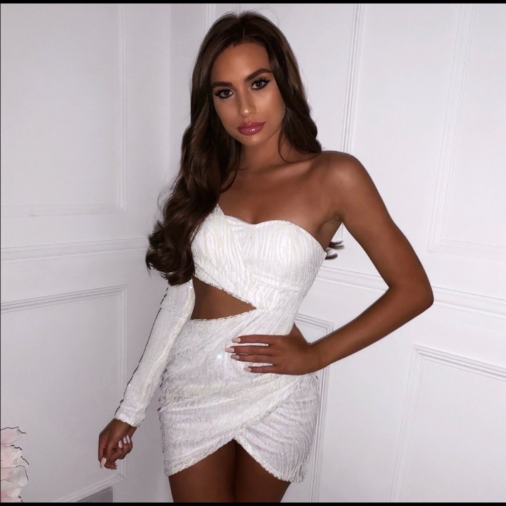 Party in LA Glitter Sequin Dress